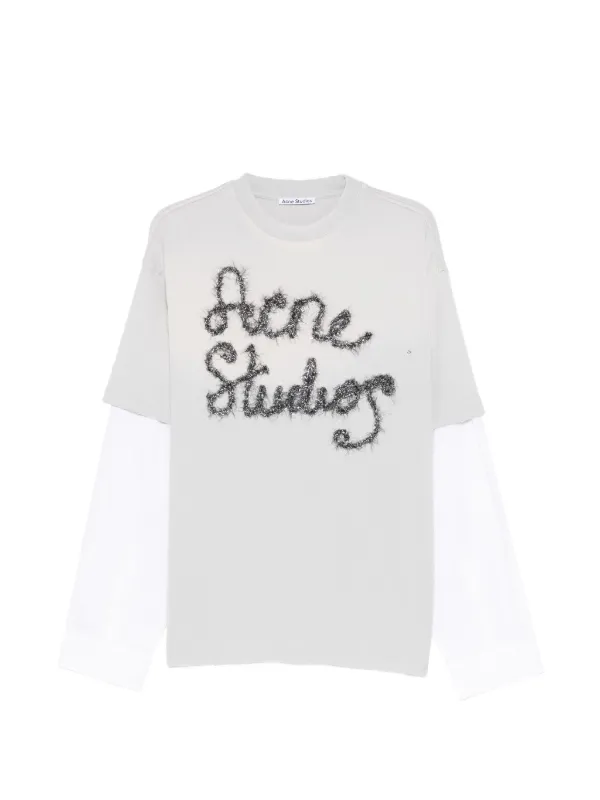 トップス Acne studios FW25 Layered Logo T-Shirt 29878709_65284196_600.jpg