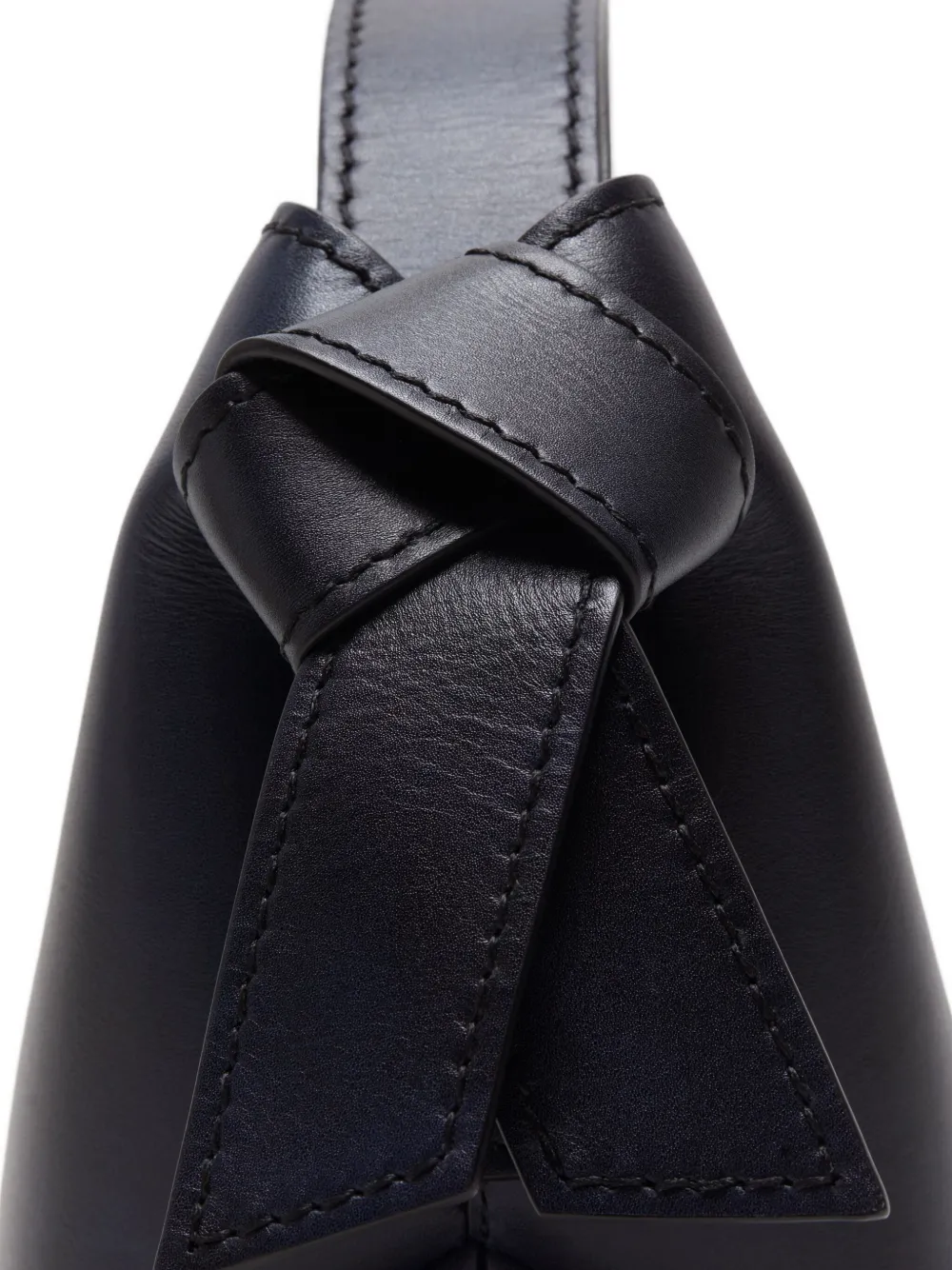 Acne Studios Musubi mini-shopper met geknoopt detail Zwart