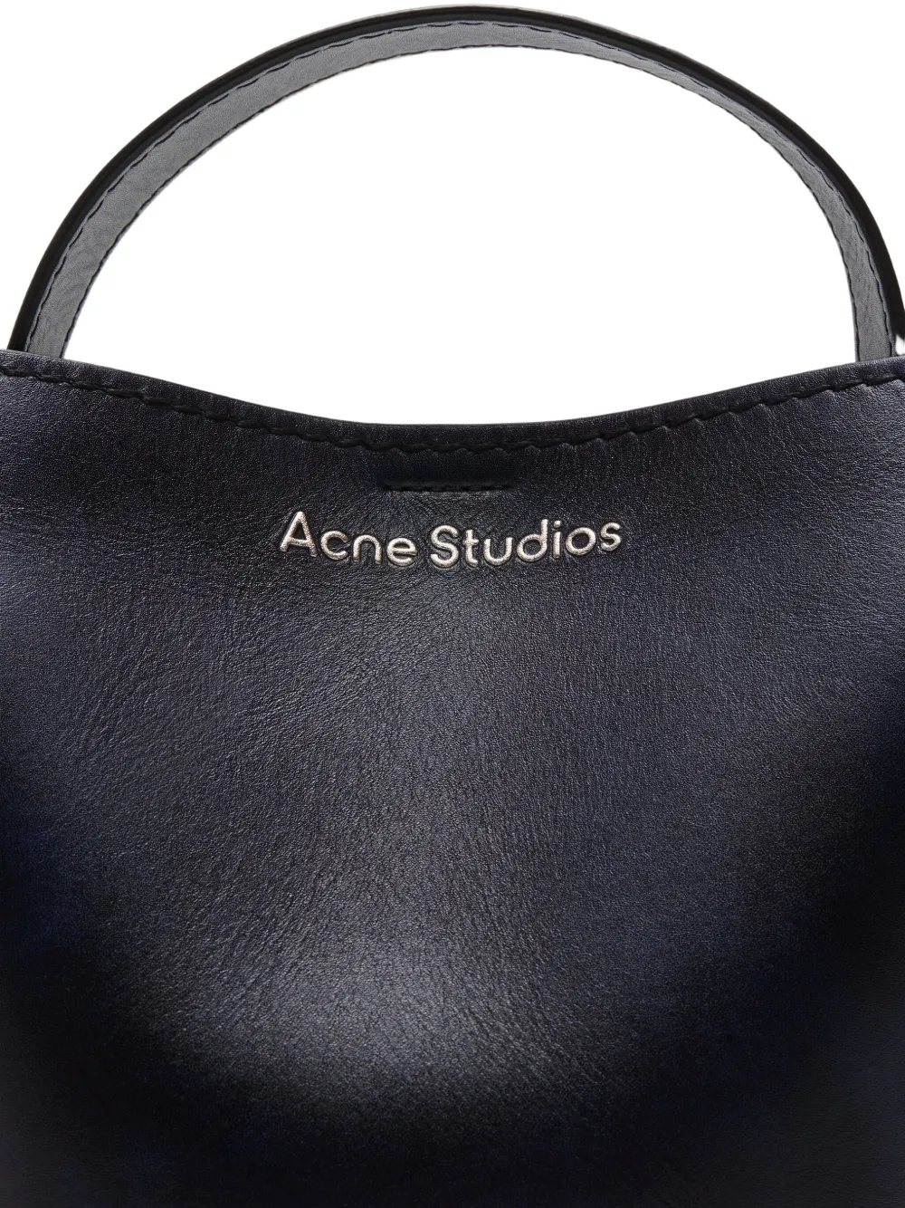 Acne Studios Musubi mini-shopper met geknoopt detail Zwart