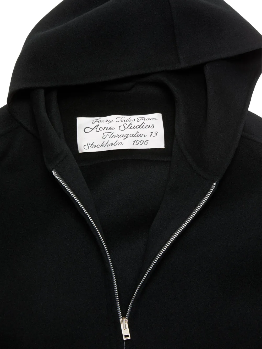 Acne Studios Trui met capuchon Zwart