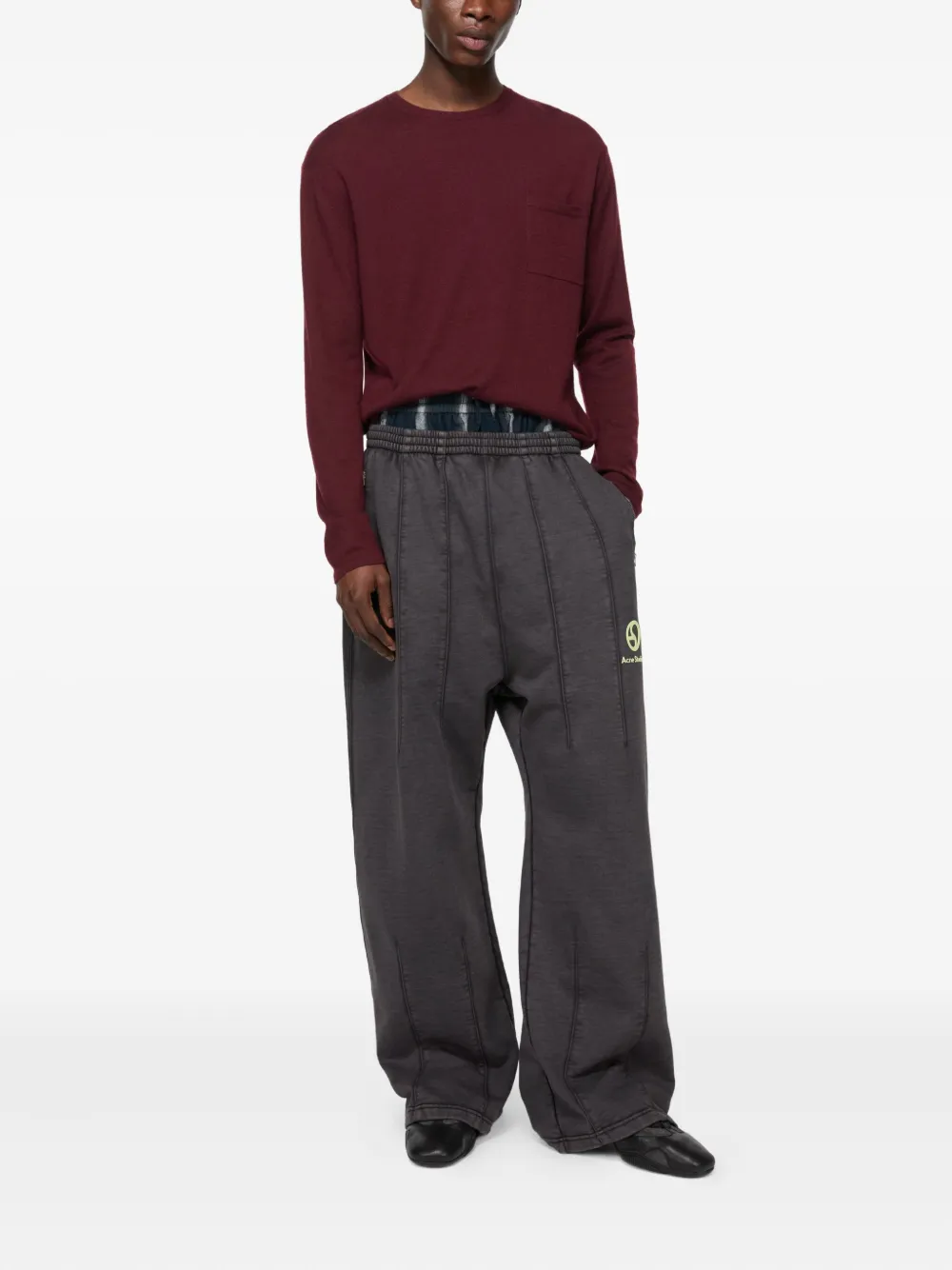 Acne Studios Kasjmier trui - Rood