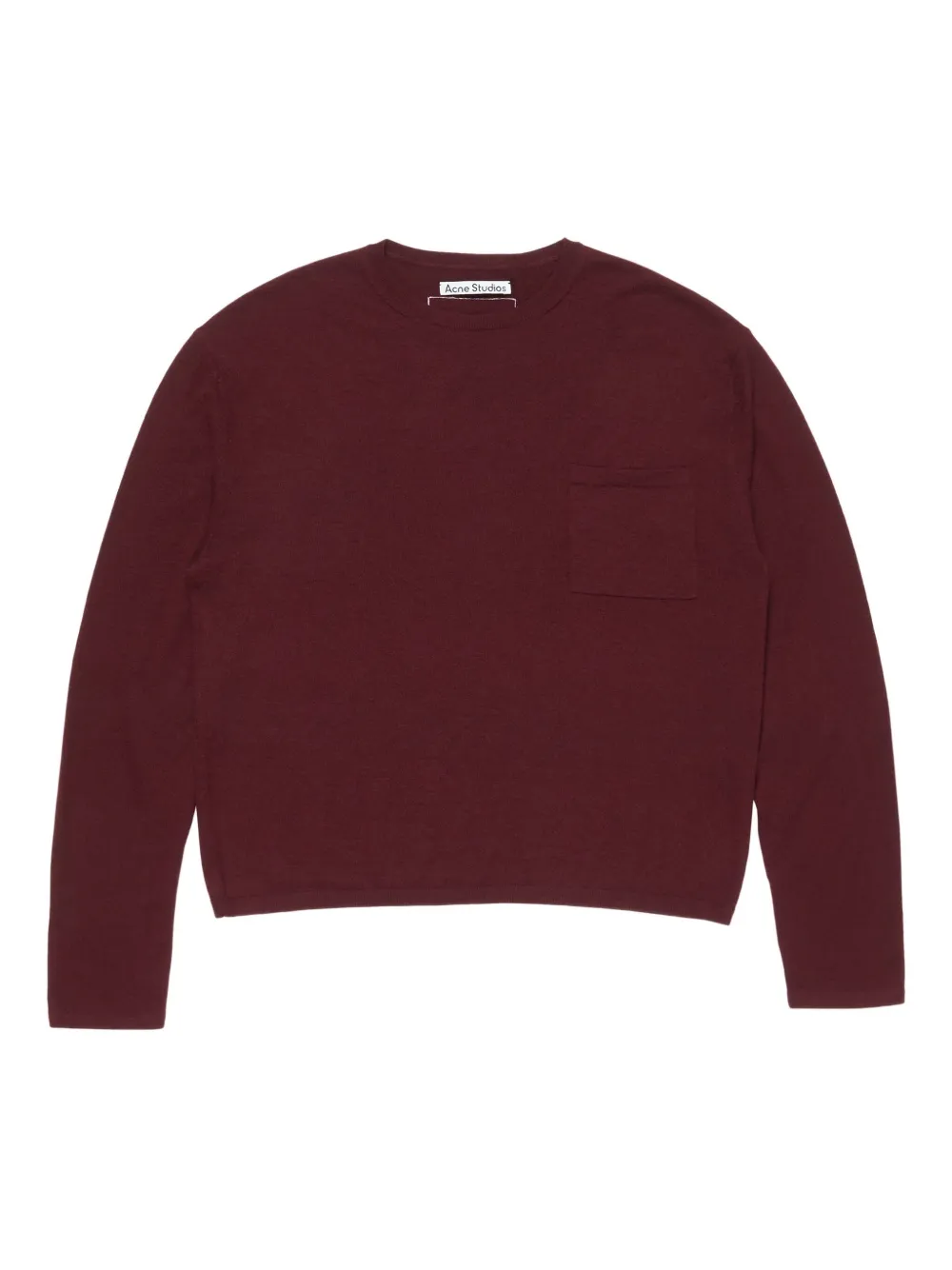 Acne Studios Cashmere Sweater In Red