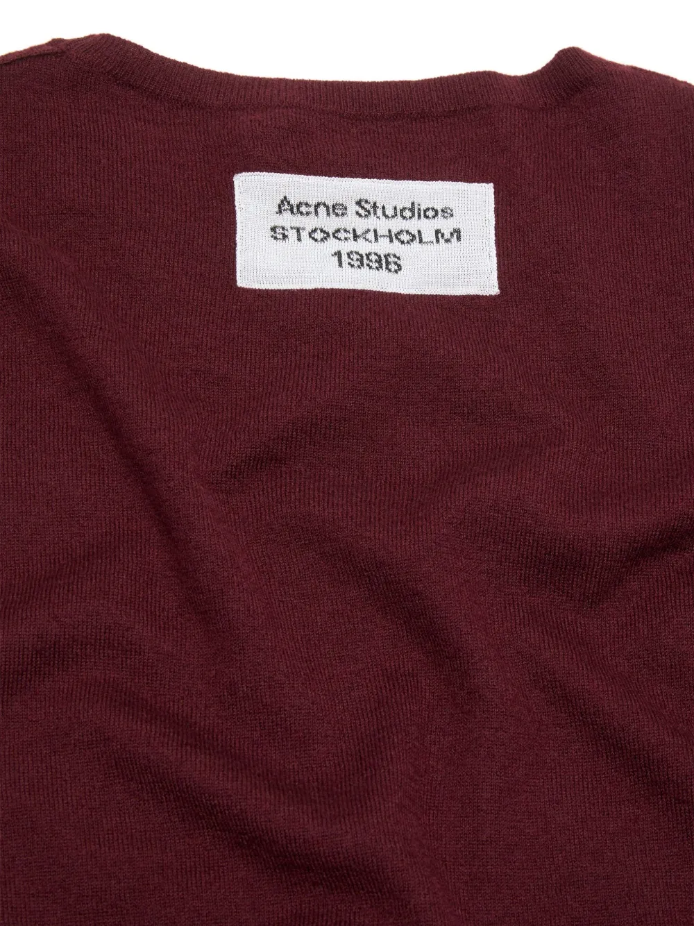 Acne Studios Cashmere Sweater In Red