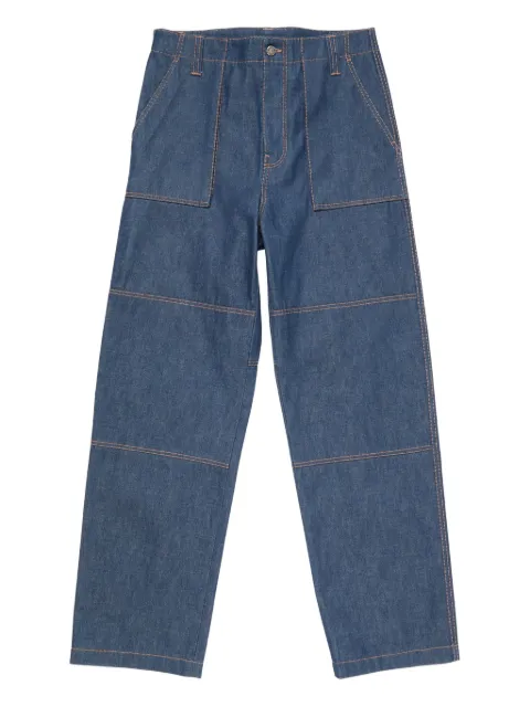 Acne Studios belted wide-leg trousers