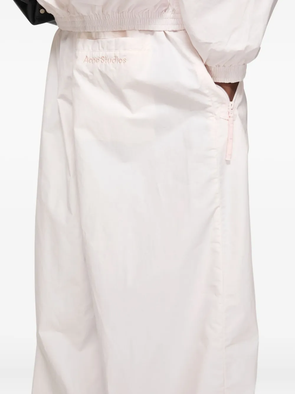 Acne Studios Taffeta broek Beige