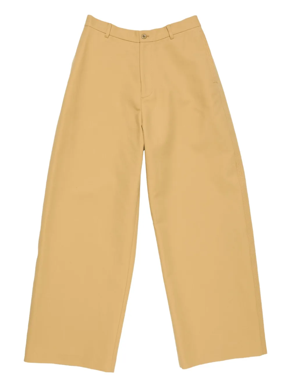 Acne Studios Broek van biologisch katoen Bruin