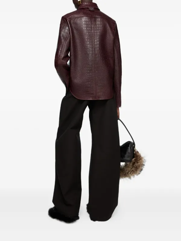 Acne Studios サテン テーラードパンツ | ブラック | FARFETCH JP