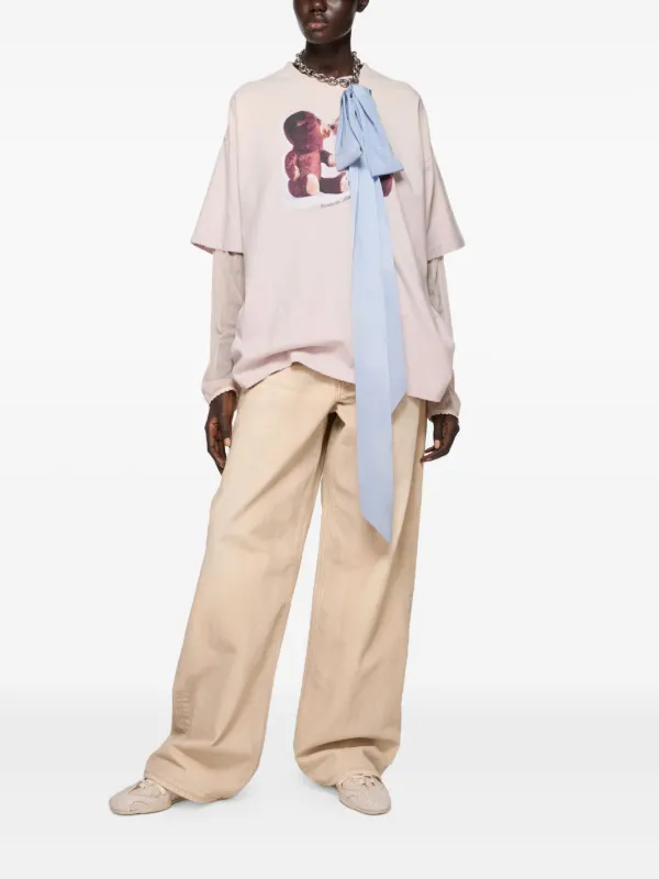 ★激レア★【Acne Studios】BEAR くま プリント Tシャツ ☆激レア☆【Acne Studios】BEAR くま プリント Tシャツ (Acne