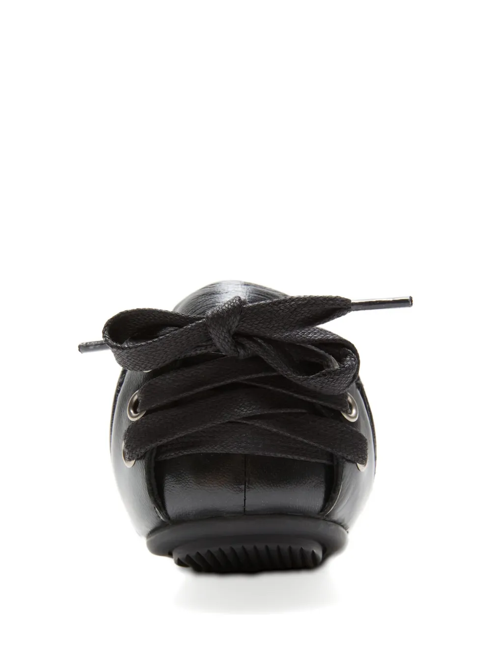 Acne Studios lace-up leather sneakers Black