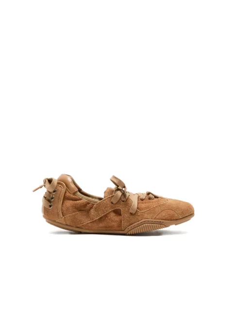 Acne Studios suede lace-up sneakers