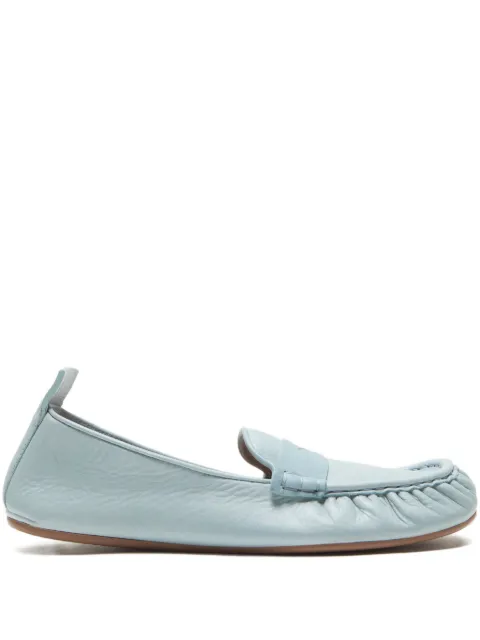 Acne Studios mocasines fruncidos