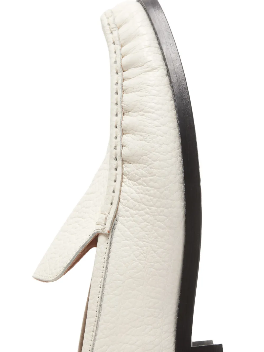 Acne Studios Leren loafers Wit