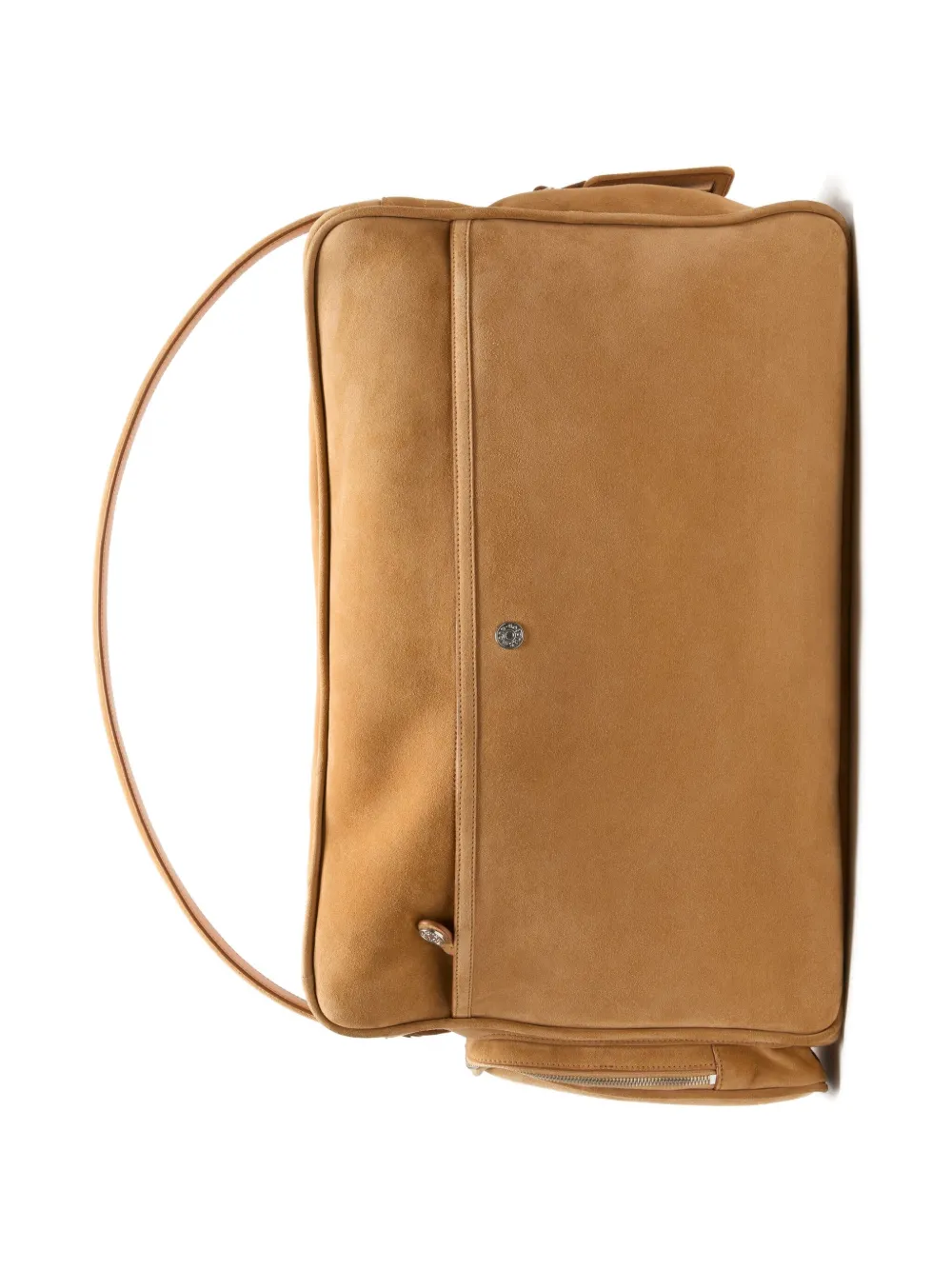 Acne Studios Camero suède schoudertas - Bruin