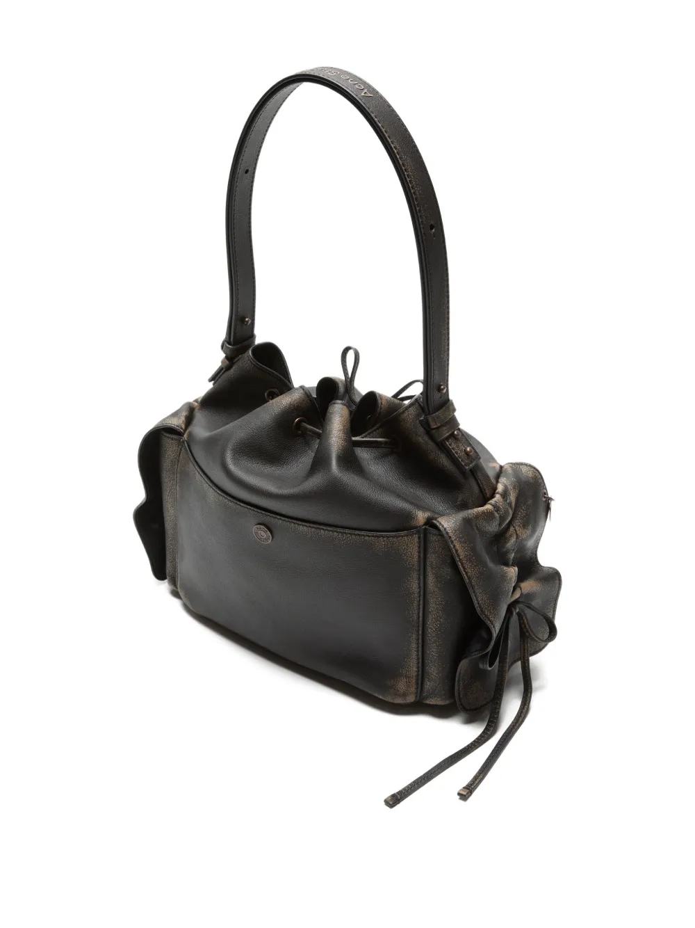 Acne Studios drawstring shoulder bag Bruin