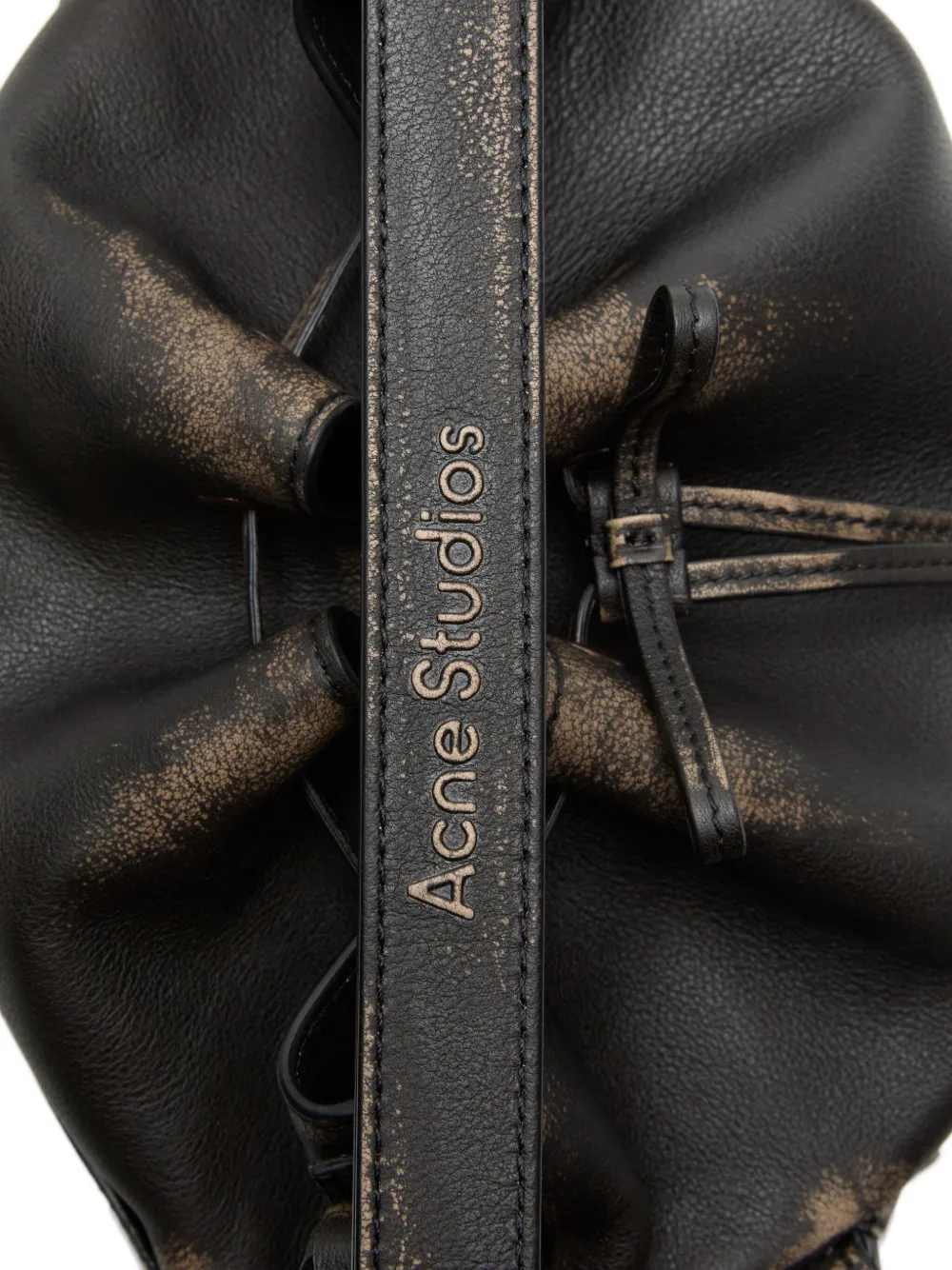 Acne Studios drawstring shoulder bag Bruin