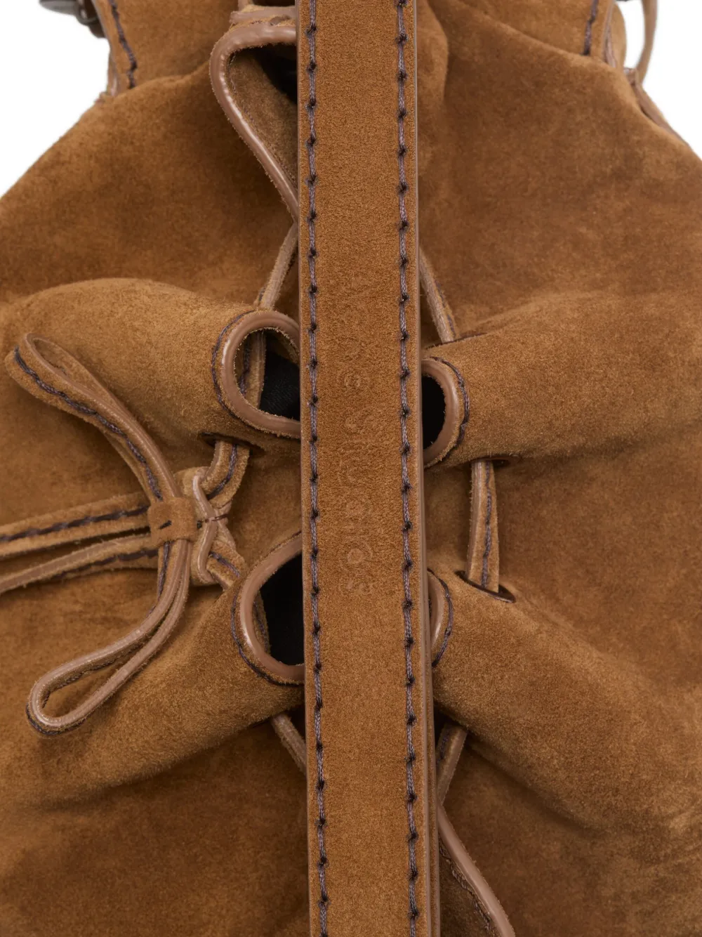 Acne Studios Multipocket Shoulder Bag In Brown