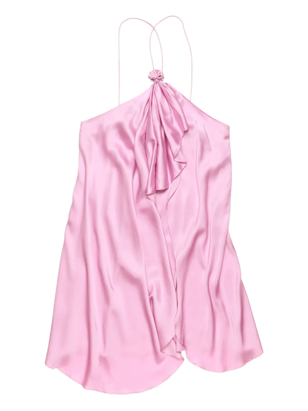 Acne Studios Mini-jurk met halternek Roze
