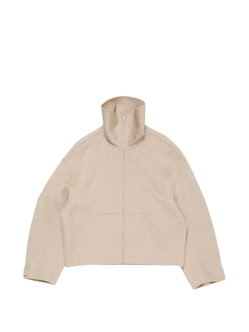 Acne Studios Jack met hoge hals Beige