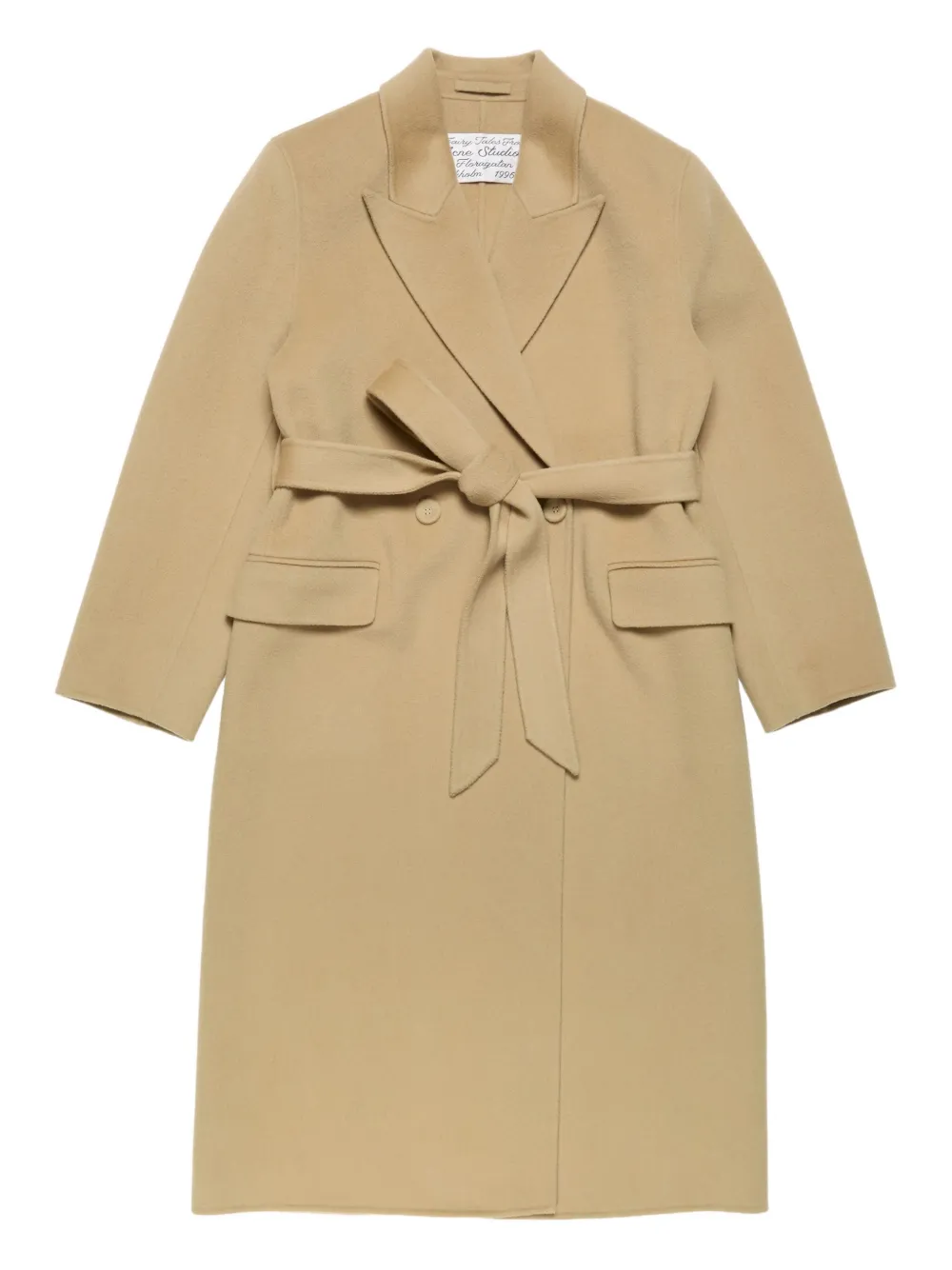 Acne Studios belted coat | Neutrals | Image 1