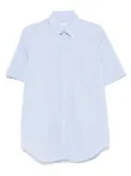 Xacus gingham-check shirt - Blue