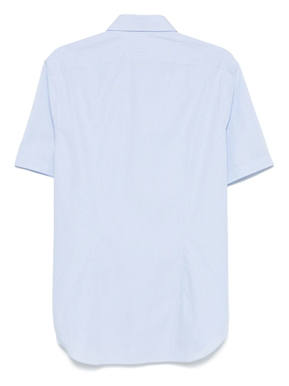 Xacus Overhemd met gingham ruit - Blauw