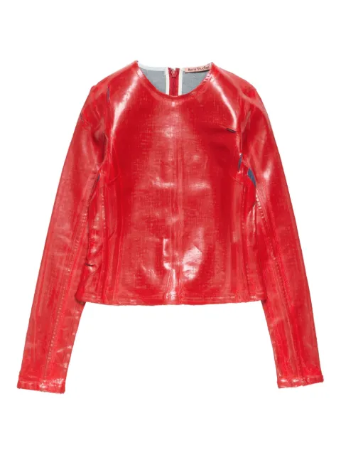 Acne Studios long-sleeve zipped top