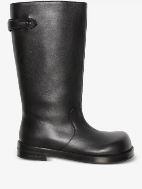 Acne Studios buckle-detailing knee-high boots