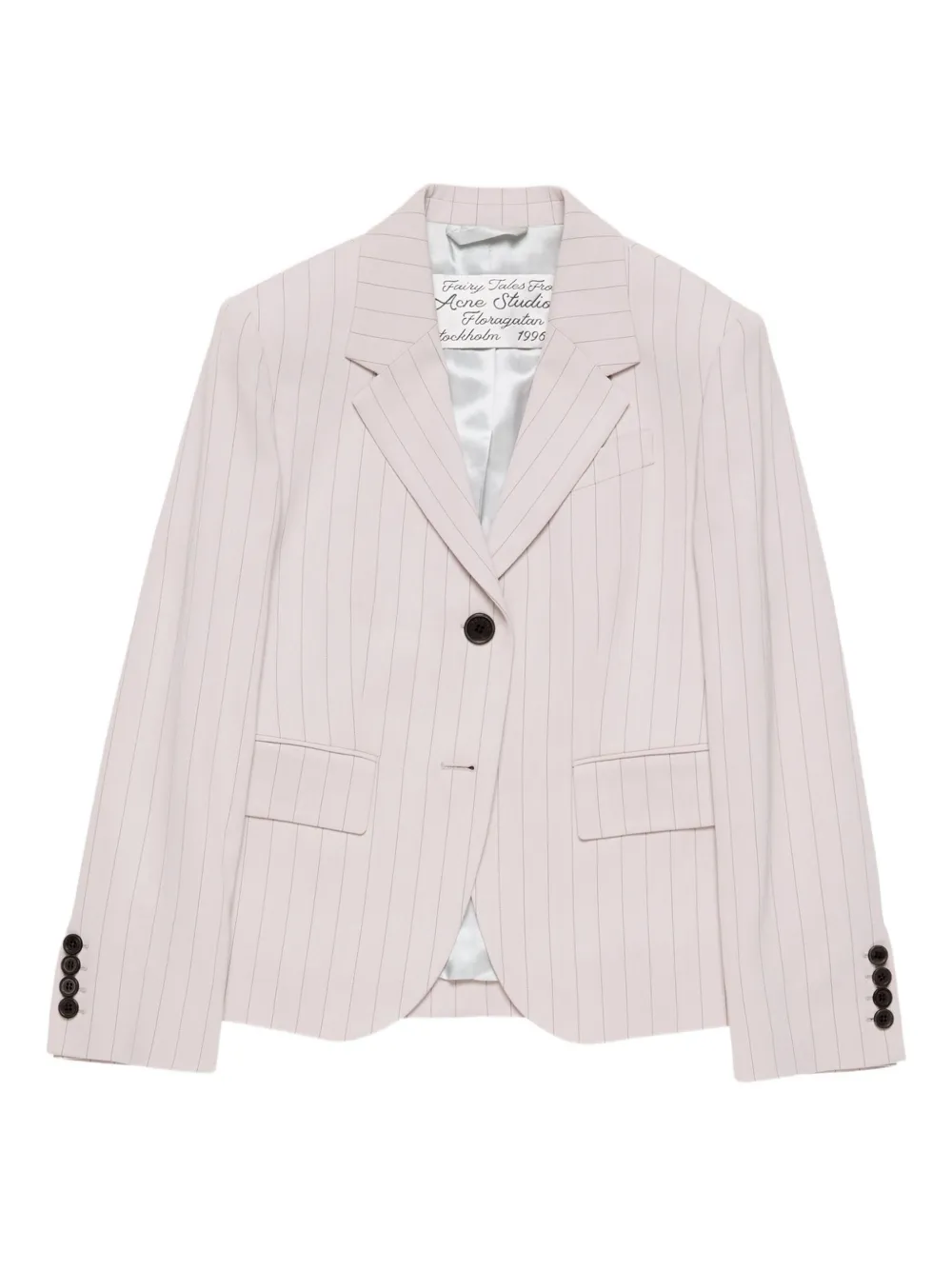 Acne Studios single-breasted blazer - Neutrals