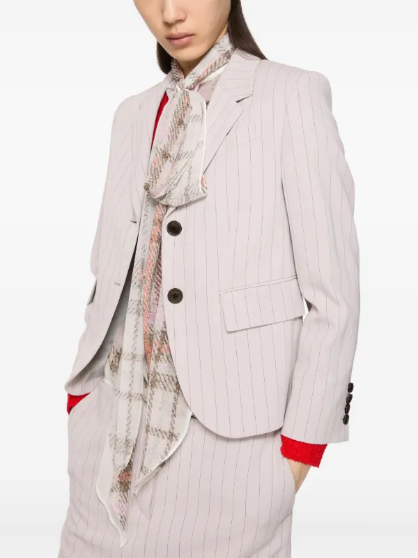 Acne Studios シングルジャケット | ニュートラル | FARFETCH JP