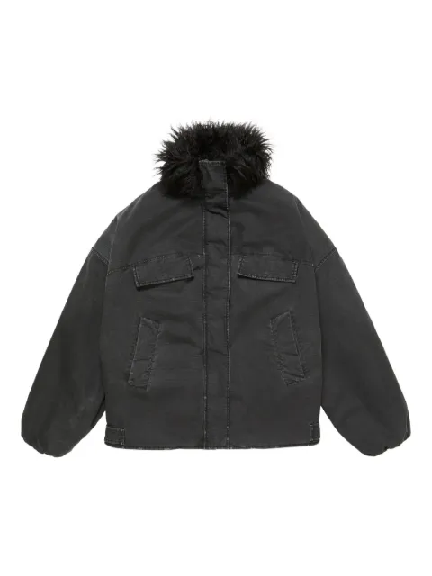 Acne Studios faux-fur collar jacket