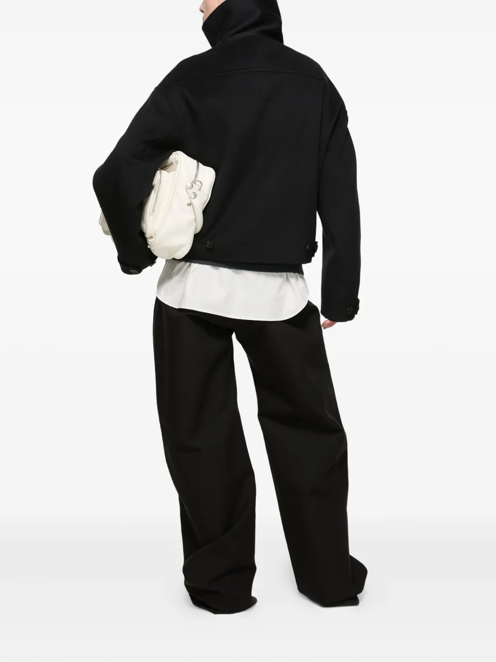 Acne Studios Jack met hoge hals Zwart