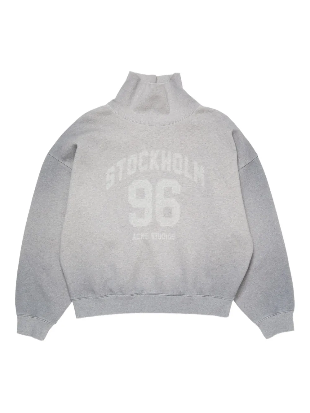 Acne Studios high-neck sweatshirt Grijs