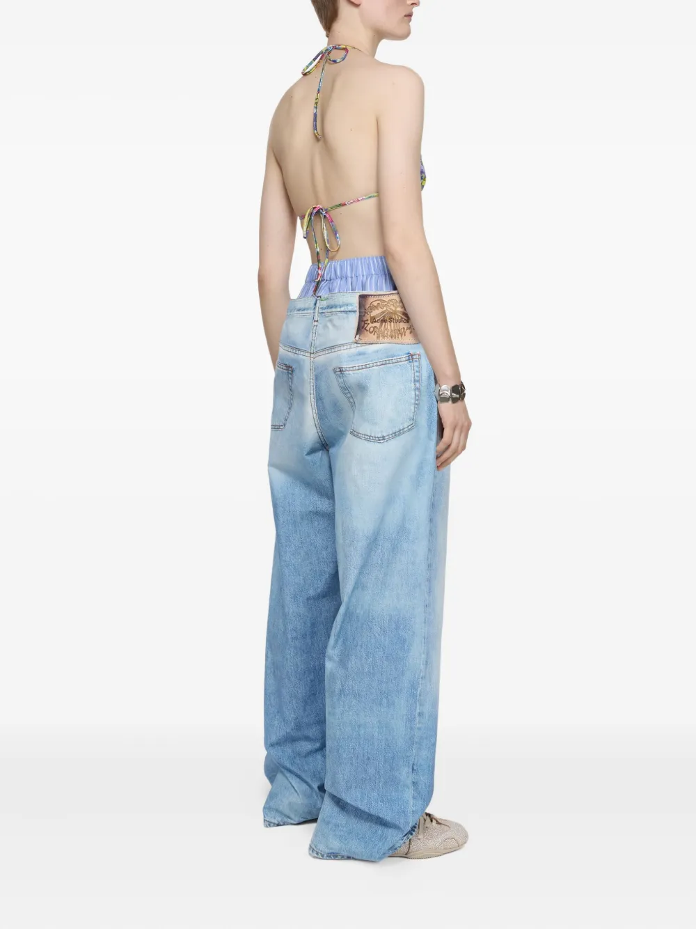 Shop Acne Studios Trompe L'oeil Trousers