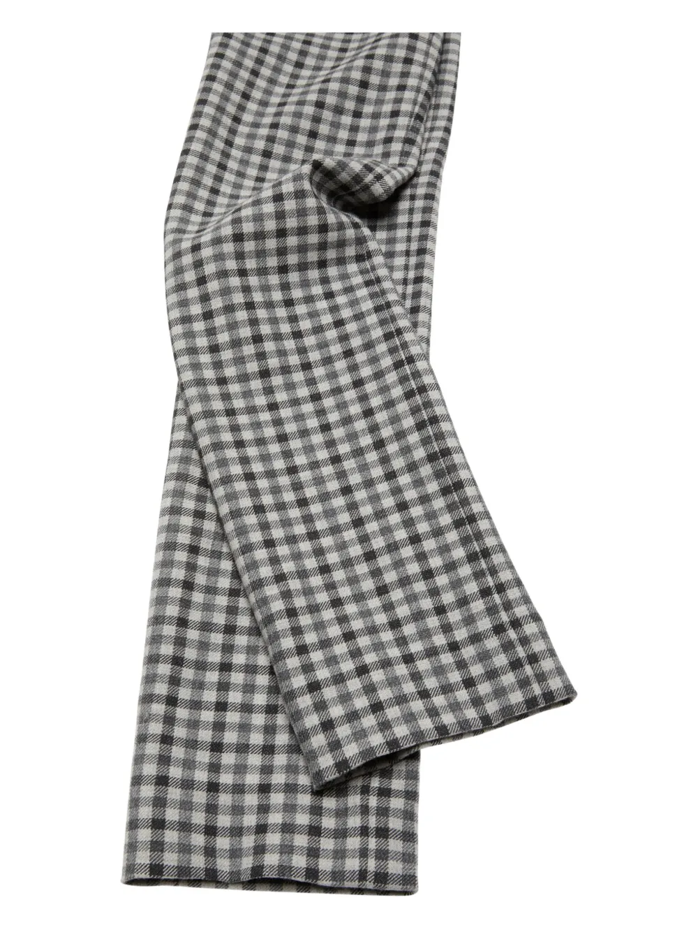 Acne Studios gingham check trousers - Grey