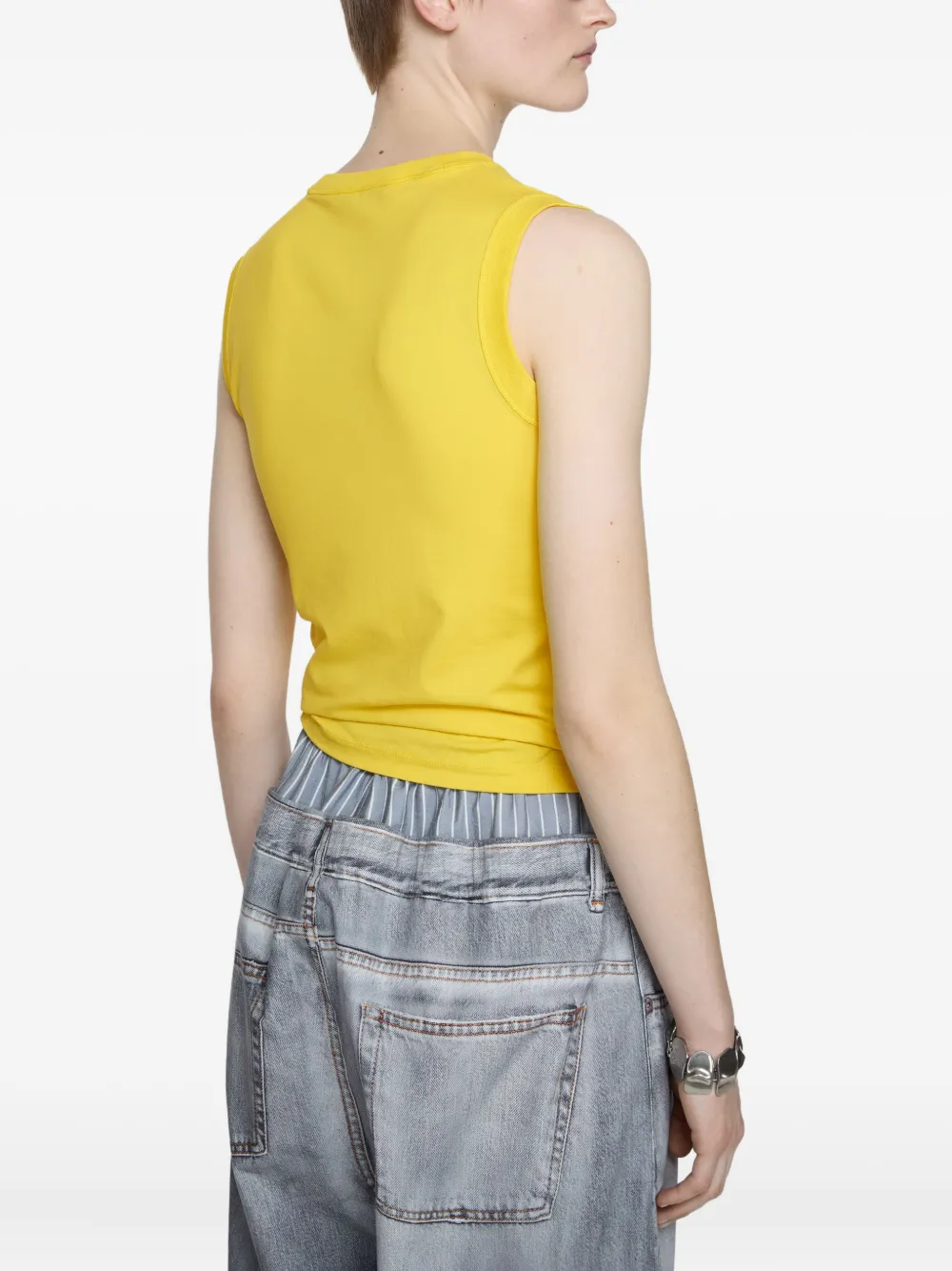 Acne Studios Jersey top Geel