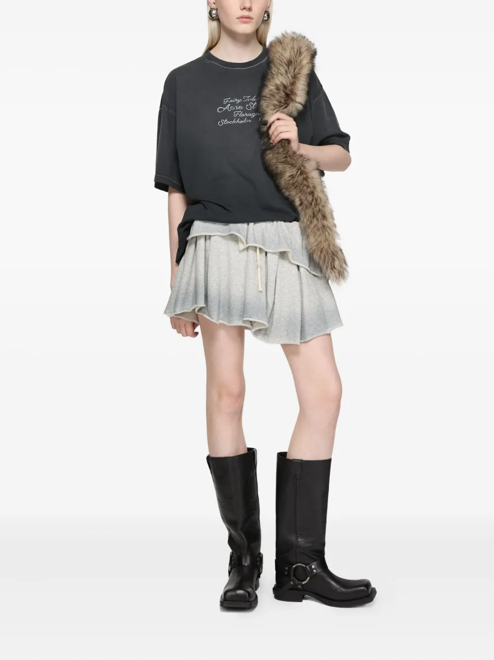 Acne Studios letter-print cotton T-shirt | T-Shirts & Jersey Shirts | Image 2