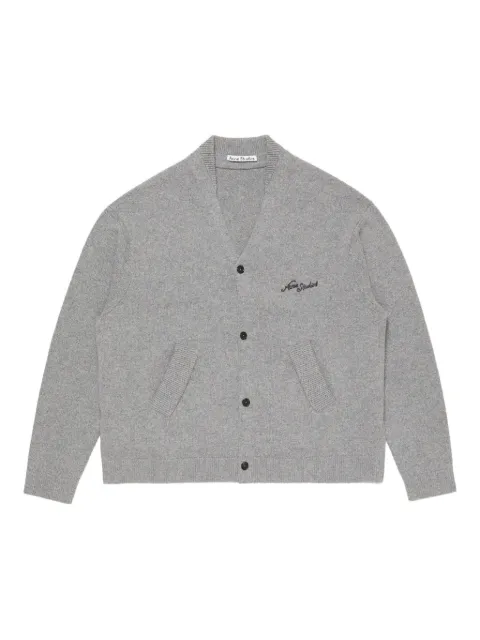 Acne Studios embroidered button cardigan