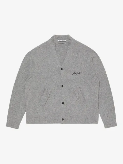 Acne Studios embroidered button cardigan