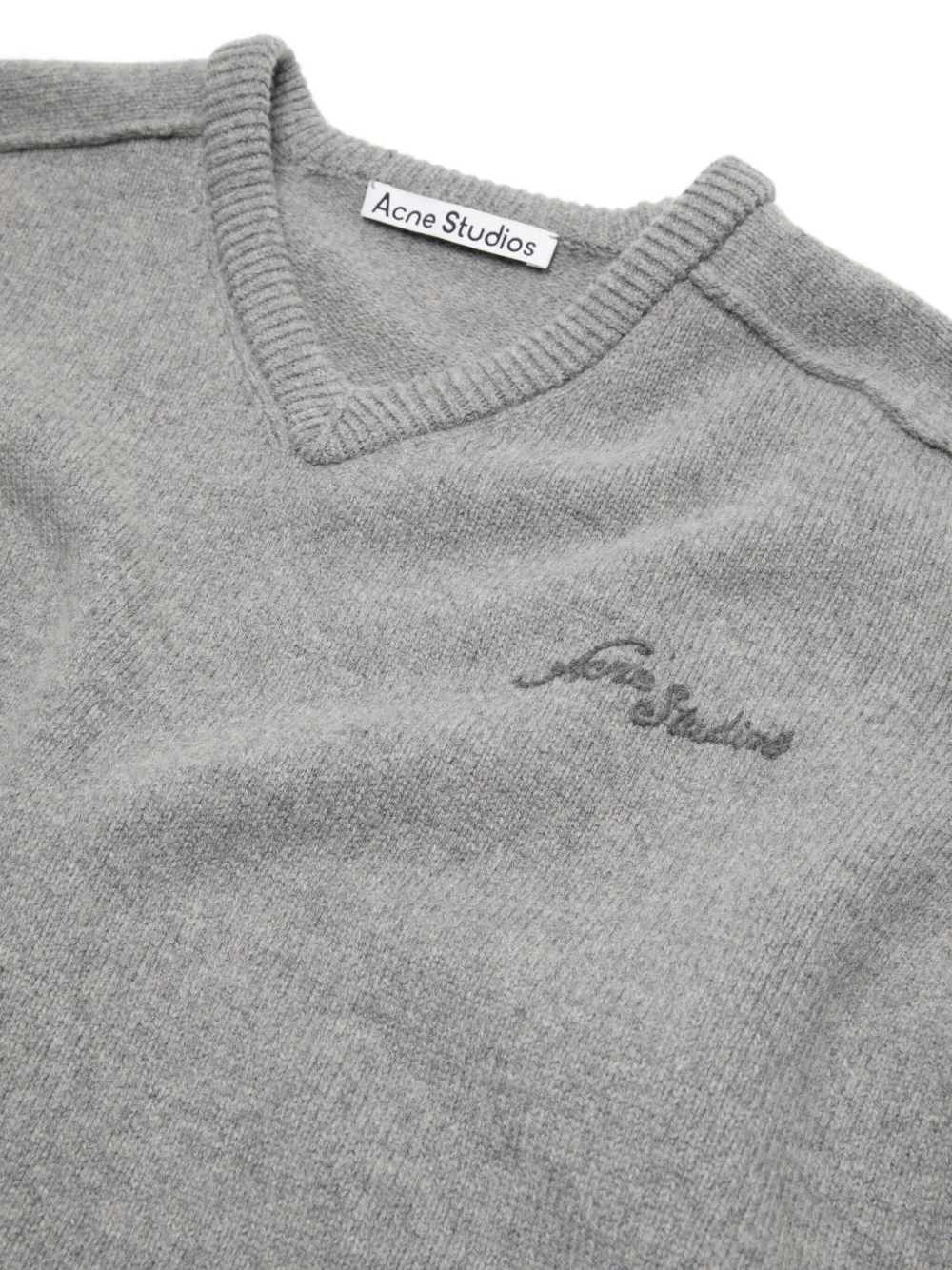 Acne Studios Fn Mn Knit000577 Clothing In Gray