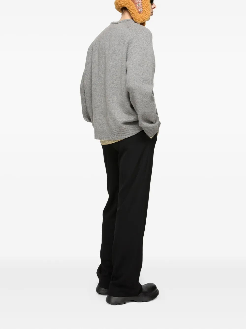 Acne Studios Fn Mn Knit000577 Clothing In Gray