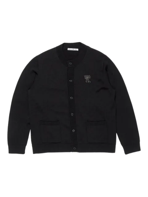 Acne Studios ribbed button-up cardigan