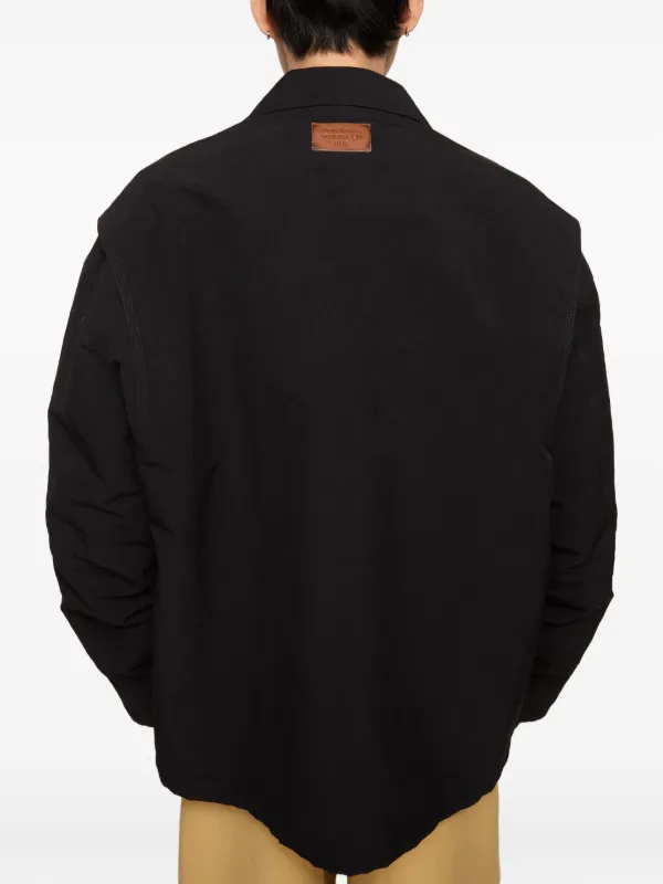 Acne Studios シアリングカラー ボンバージャケット | ブラック