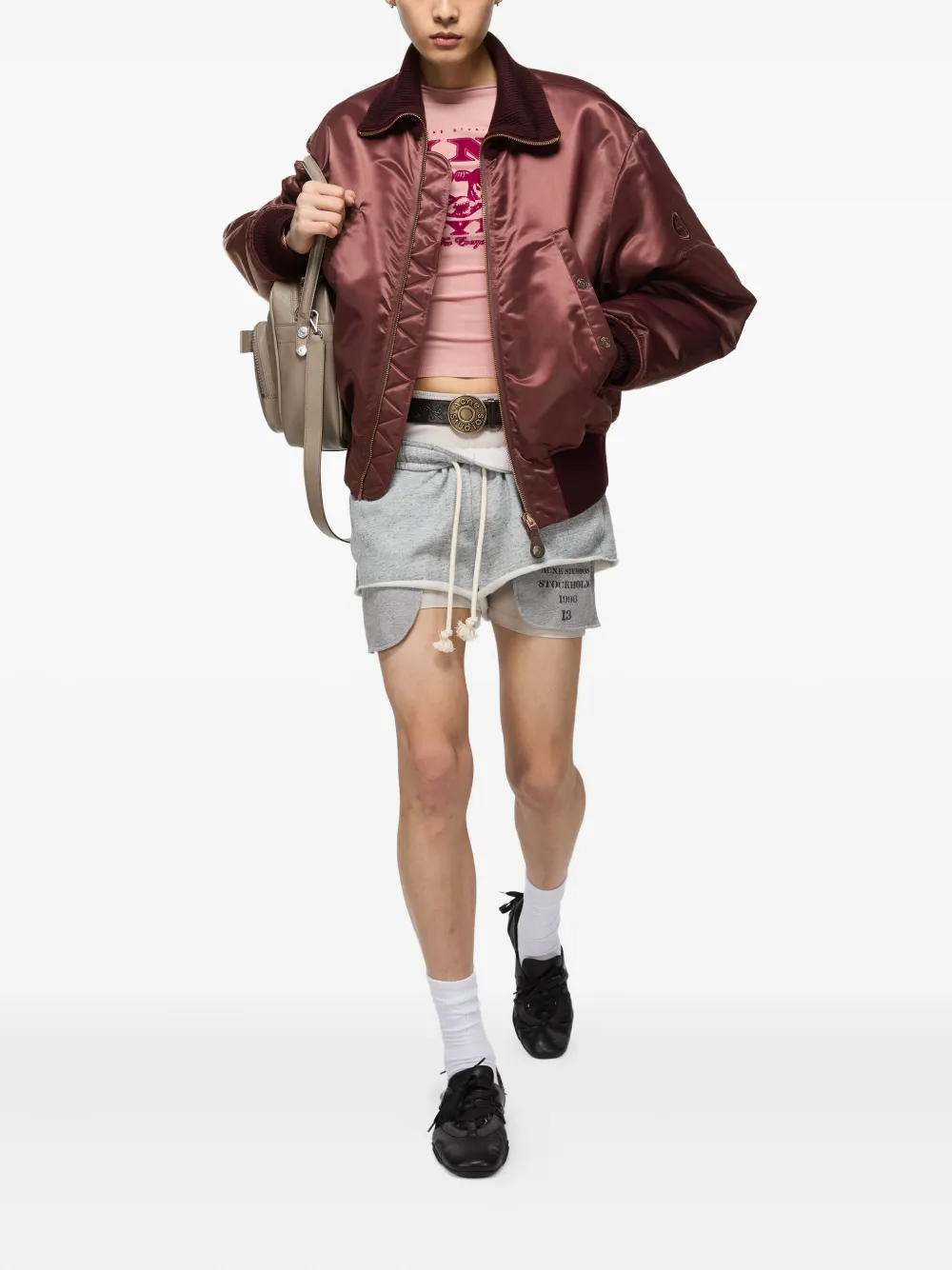 Acne Studios Bomberjacke in Satinoptik | Bomberjacken | Image 2