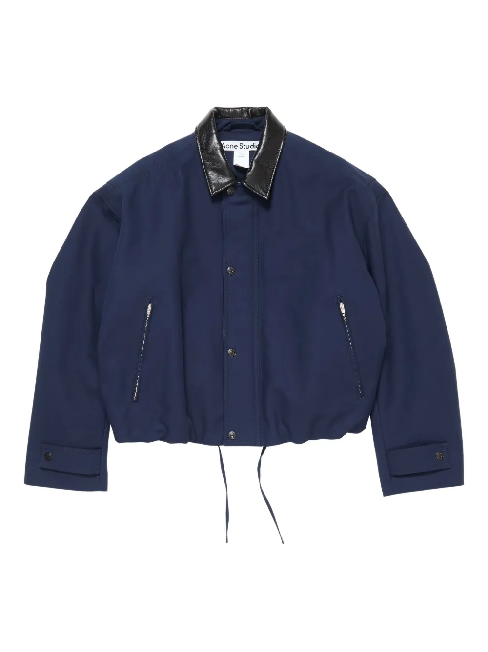 logo-patch bomber jacket