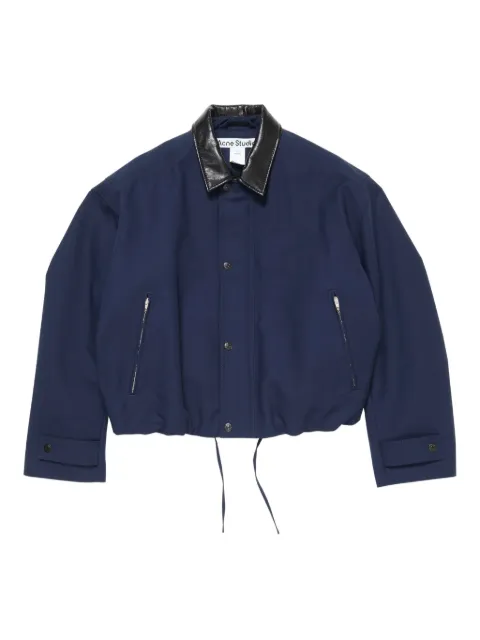Acne Studios logo-patch bomber jacket