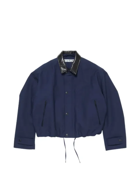 Acne Studios chamarra bomber con parche del logo