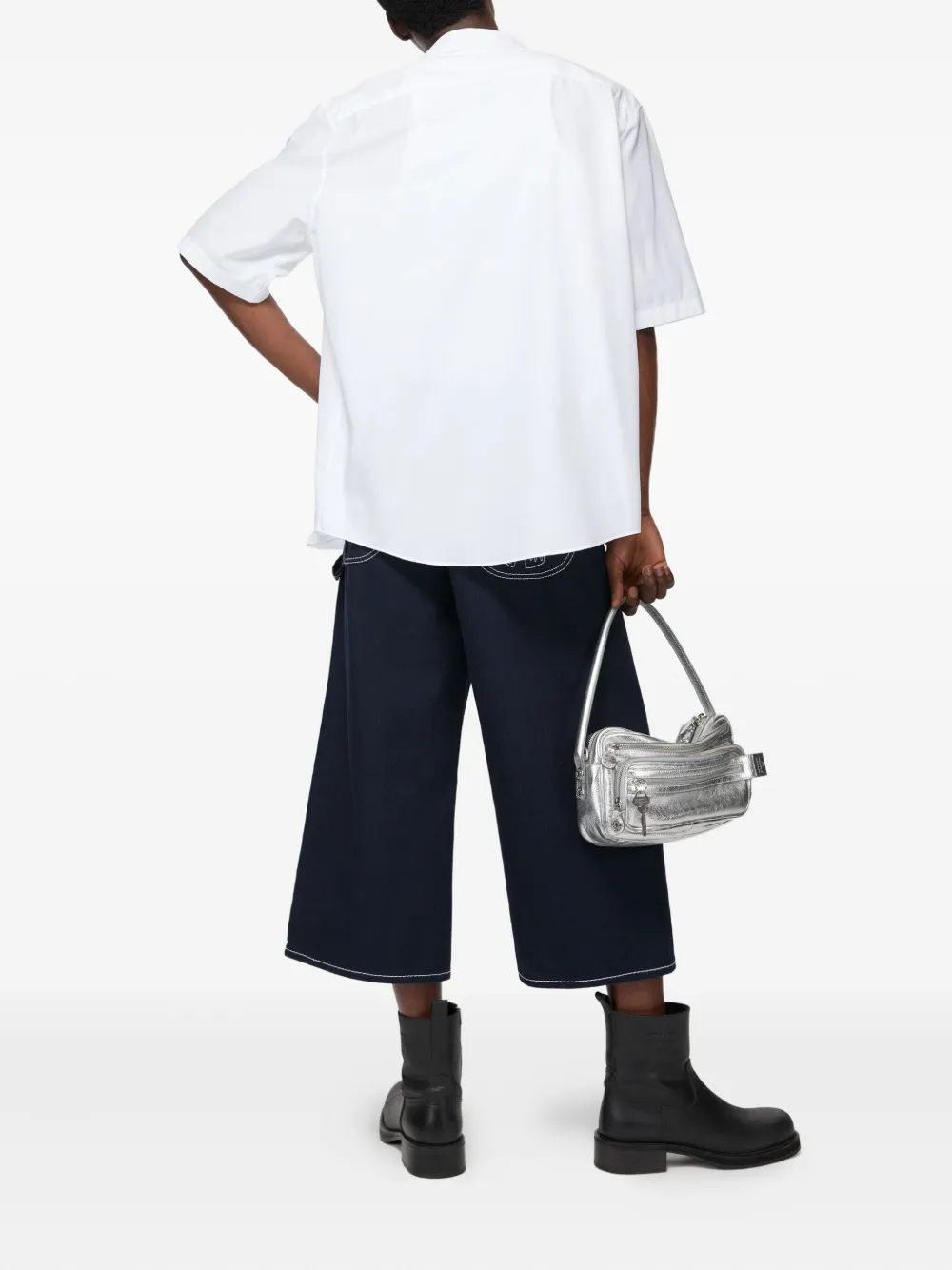Acne Studios short-sleeve button-up shirt Wit