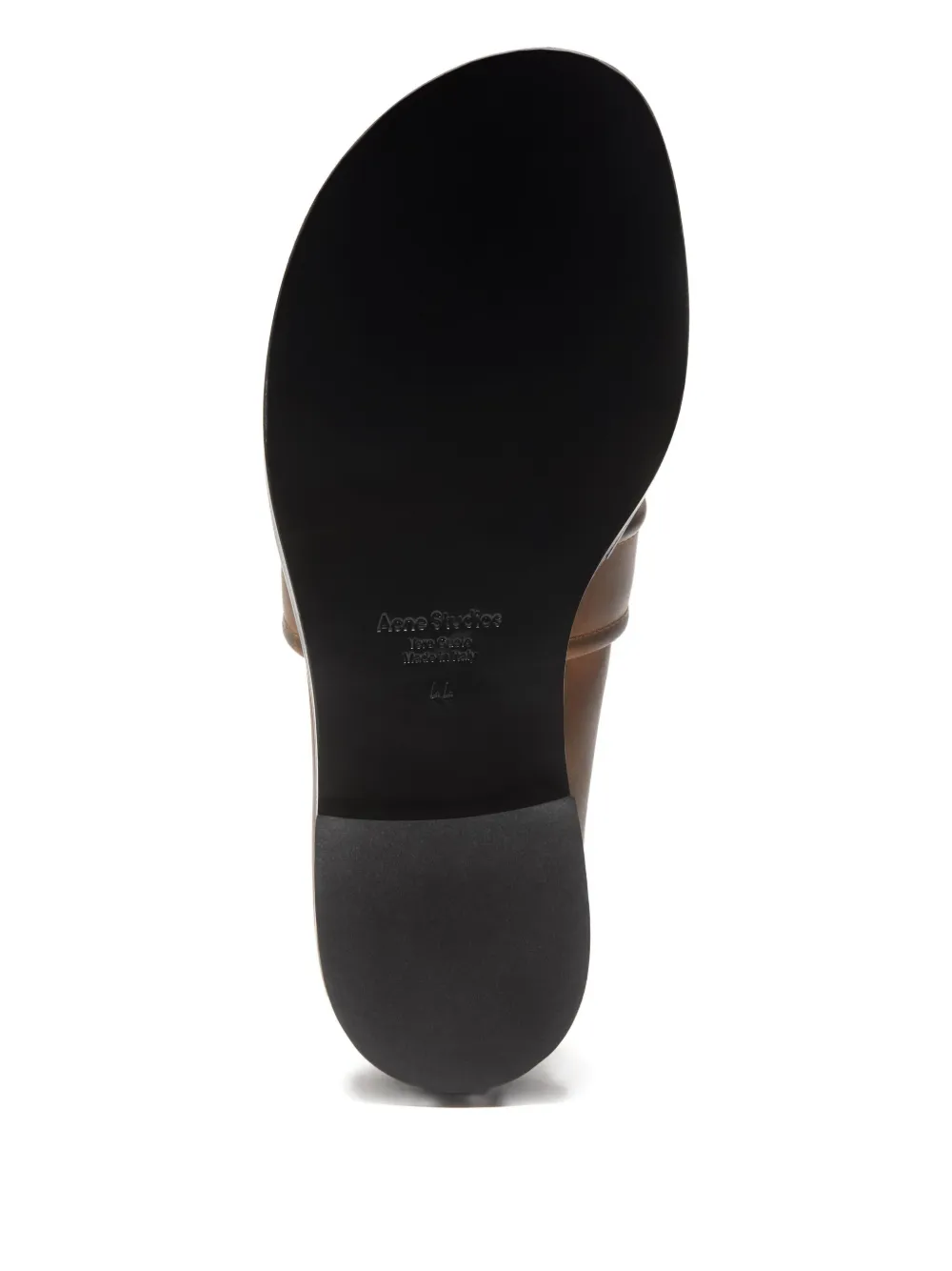 Acne Studios Leren loafers Bruin