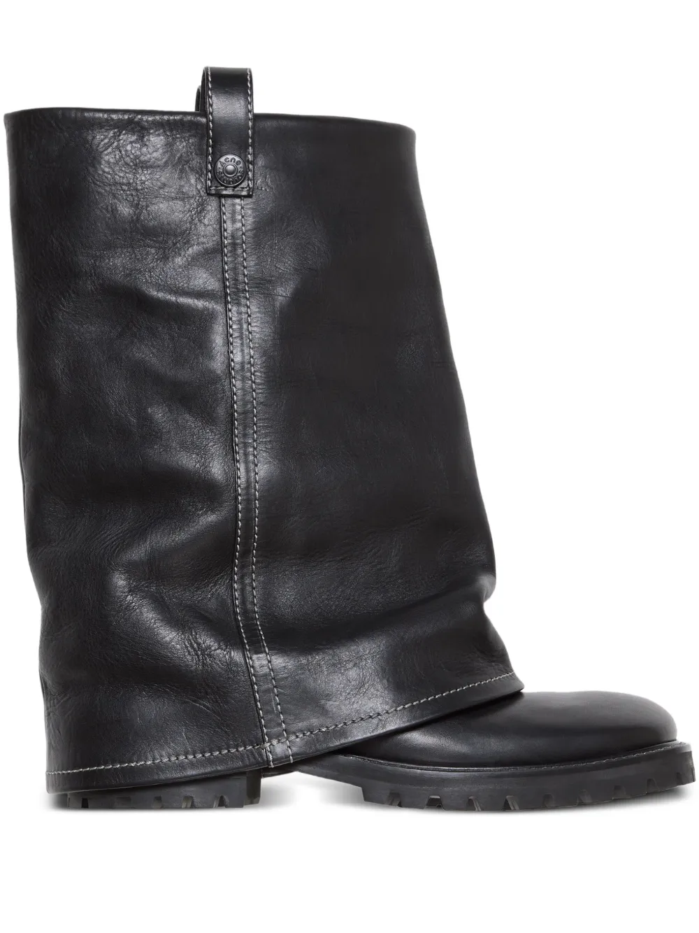 Acne Studios slouch calf leather boots | Black | Image 1