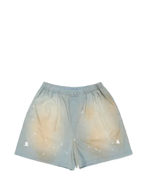 Acne Studios logo-stamp shorts